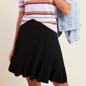 Anthropologie Maeve Jovie ribbed sweater  skirt